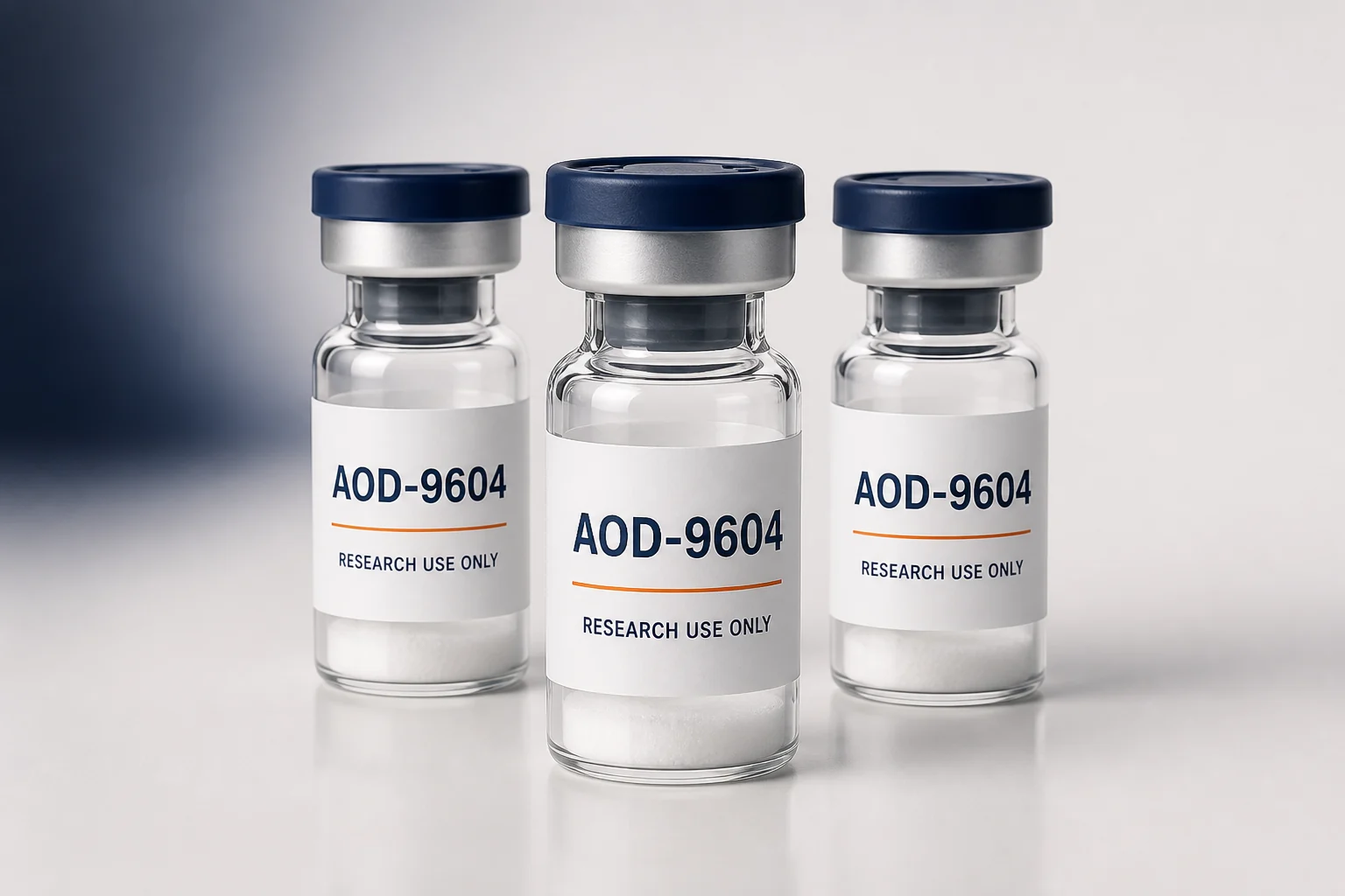 AOD-9604 research product family with 3 catalog variants