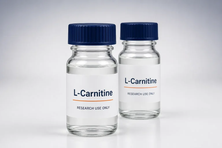 L-Carnitine research product-family packaging mockup
