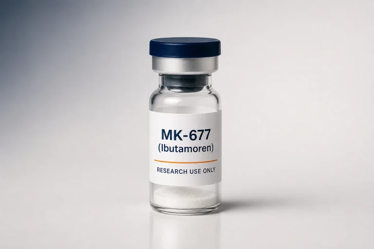 MK-677 (Ibutamoren) 研究产品系列包装模型