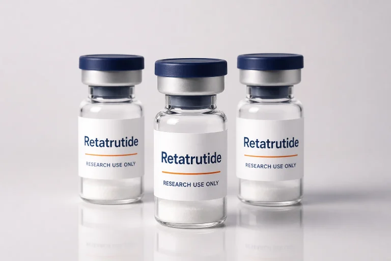 Retatrutide packaging mockup