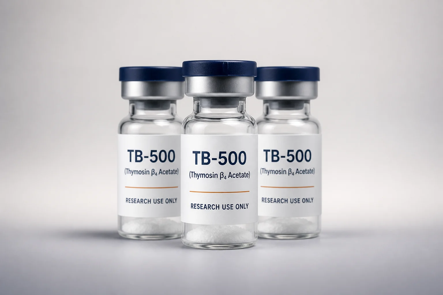 Família de produtos de pesquisa TB-500 (Thymosin β4 Acetate) com variantes do catálogo 3