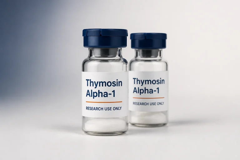 Maquete de embalagem Thymosin Alpha-1